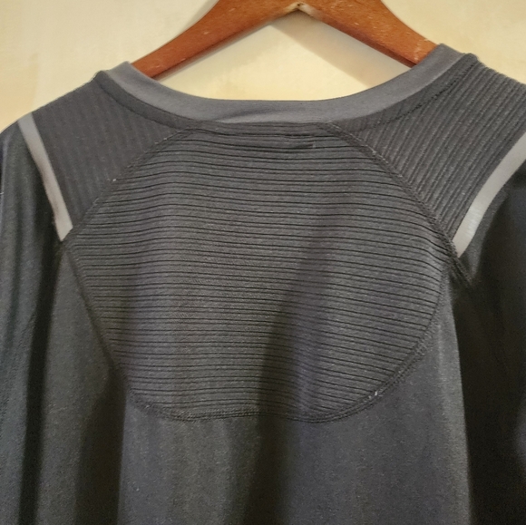 Spyder Men's Athletic Techwear Long Sleeve Black Microfleece Shirt Size Large - Picture 6 of 11